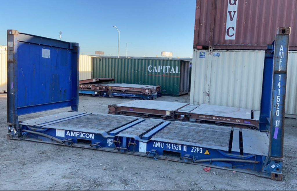 20ft Flat-Rack container by Conexwest