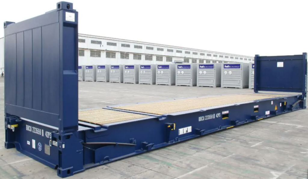40' Flat Rack Container by Direct Industry