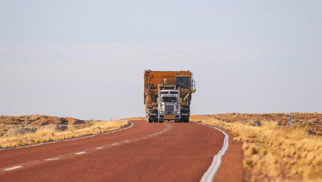 Oversized cargo transport in Africa