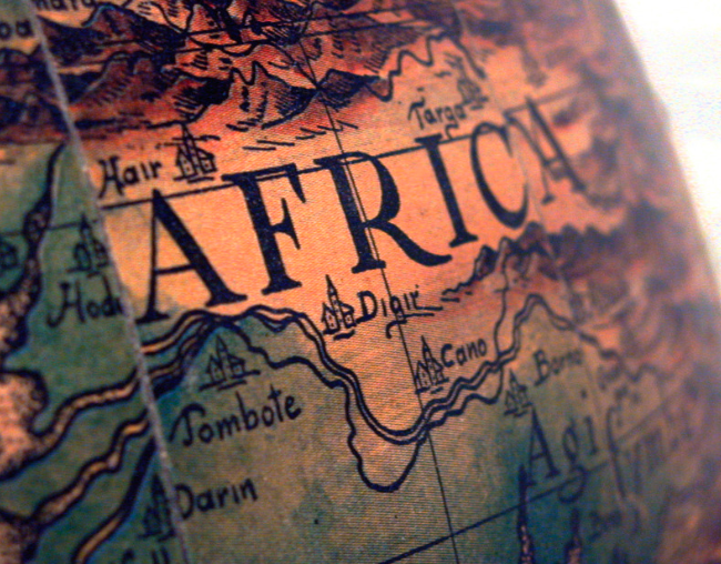 Africa map by Alephx01